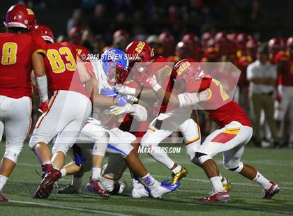 Thumbnail 2 in Cathedral Catholic vs. Serra Gardena (Honor Bowl) photogallery.