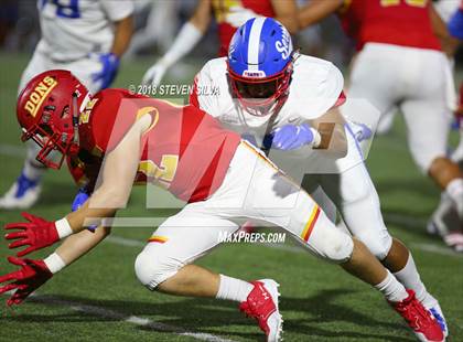 Thumbnail 2 in Cathedral Catholic vs. Serra Gardena (Honor Bowl) photogallery.
