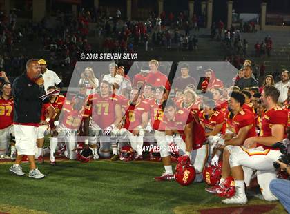 Thumbnail 1 in Cathedral Catholic vs. Serra Gardena (Honor Bowl) photogallery.