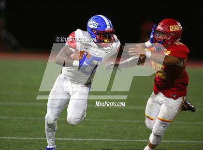 Thumbnail 2 in Cathedral Catholic vs. Serra Gardena (Honor Bowl) photogallery.