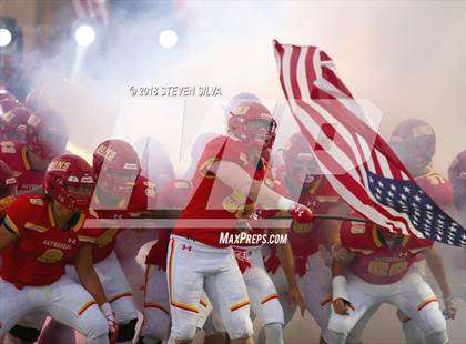 Thumbnail 1 in Cathedral Catholic vs. Serra Gardena (Honor Bowl) photogallery.