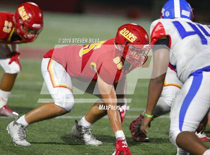 Thumbnail 3 in Cathedral Catholic vs. Serra Gardena (Honor Bowl) photogallery.