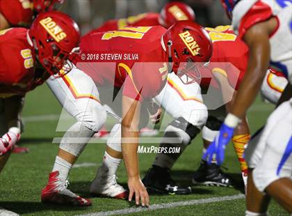 Thumbnail 3 in Cathedral Catholic vs. Serra Gardena (Honor Bowl) photogallery.