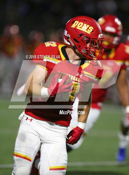Thumbnail 1 in Cathedral Catholic vs. Serra Gardena (Honor Bowl) photogallery.