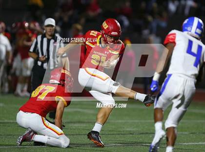 Thumbnail 2 in Cathedral Catholic vs. Serra Gardena (Honor Bowl) photogallery.