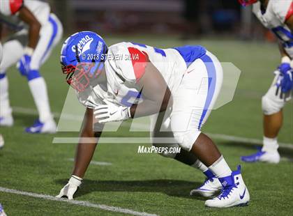 Thumbnail 3 in Cathedral Catholic vs. Serra Gardena (Honor Bowl) photogallery.
