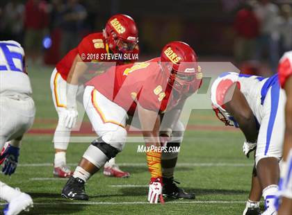 Thumbnail 1 in Cathedral Catholic vs. Serra Gardena (Honor Bowl) photogallery.