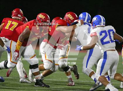 Thumbnail 1 in Cathedral Catholic vs. Serra Gardena (Honor Bowl) photogallery.