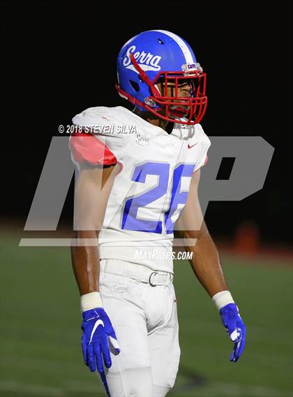 Thumbnail 1 in Cathedral Catholic vs. Serra Gardena (Honor Bowl) photogallery.