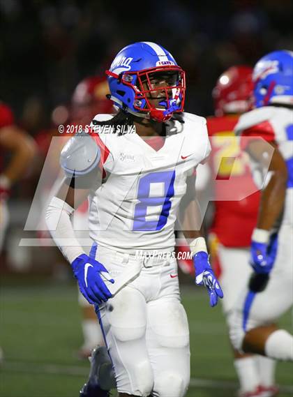 Thumbnail 3 in Cathedral Catholic vs. Serra Gardena (Honor Bowl) photogallery.