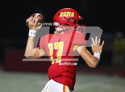 Thumbnail 2 in Cathedral Catholic vs. Serra Gardena (Honor Bowl) photogallery.