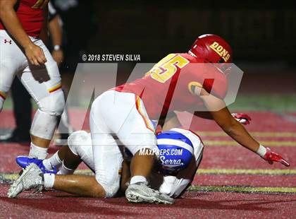 Thumbnail 1 in Cathedral Catholic vs. Serra Gardena (Honor Bowl) photogallery.