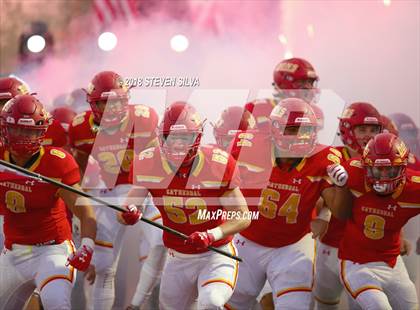 Thumbnail 3 in Cathedral Catholic vs. Serra Gardena (Honor Bowl) photogallery.