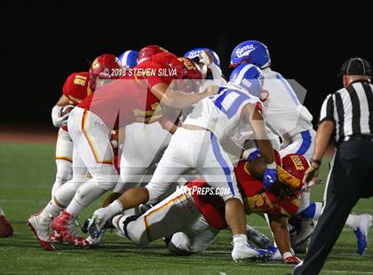 Thumbnail 3 in Cathedral Catholic vs. Serra Gardena (Honor Bowl) photogallery.