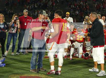 Thumbnail 2 in Cathedral Catholic vs. Serra Gardena (Honor Bowl) photogallery.