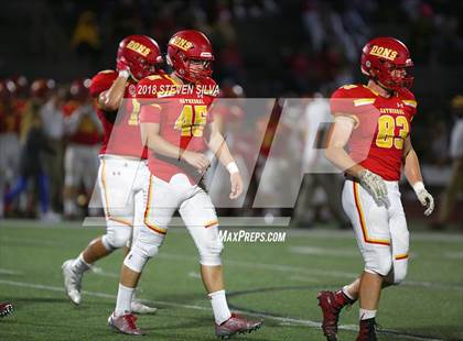 Thumbnail 1 in Cathedral Catholic vs. Serra Gardena (Honor Bowl) photogallery.