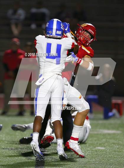 Thumbnail 1 in Cathedral Catholic vs. Serra Gardena (Honor Bowl) photogallery.