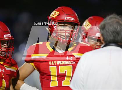 Thumbnail 2 in Cathedral Catholic vs. Serra Gardena (Honor Bowl) photogallery.