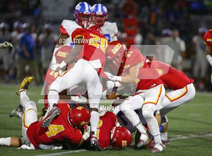 Thumbnail 2 in Cathedral Catholic vs. Serra Gardena (Honor Bowl) photogallery.