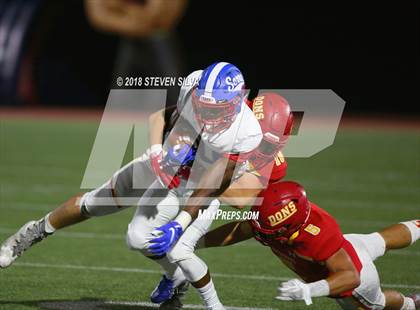 Thumbnail 1 in Cathedral Catholic vs. Serra Gardena (Honor Bowl) photogallery.