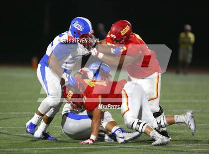 Thumbnail 2 in Cathedral Catholic vs. Serra Gardena (Honor Bowl) photogallery.