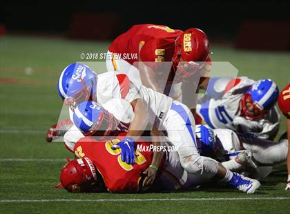 Thumbnail 1 in Cathedral Catholic vs. Serra Gardena (Honor Bowl) photogallery.