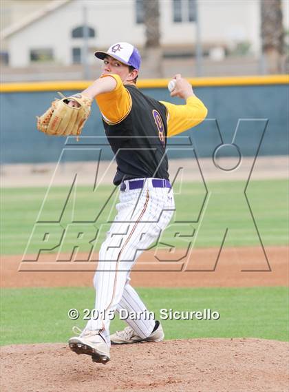 Thumbnail 2 in Gilbert vs Queen Creek (Gilbert/Mesquite Tournament) photogallery.
