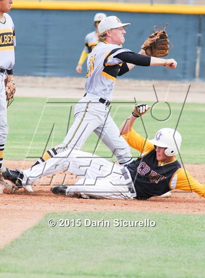 Thumbnail 2 in Gilbert vs Queen Creek (Gilbert/Mesquite Tournament) photogallery.
