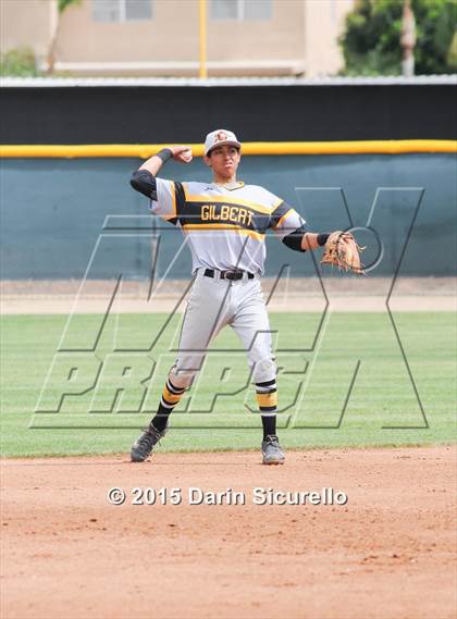 Thumbnail 2 in Gilbert vs Queen Creek (Gilbert/Mesquite Tournament) photogallery.