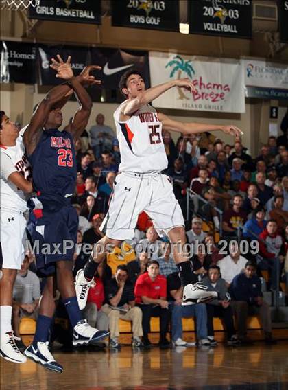 Thumbnail 2 in Winter Park vs. Milton (City of Palms Classic) photogallery.