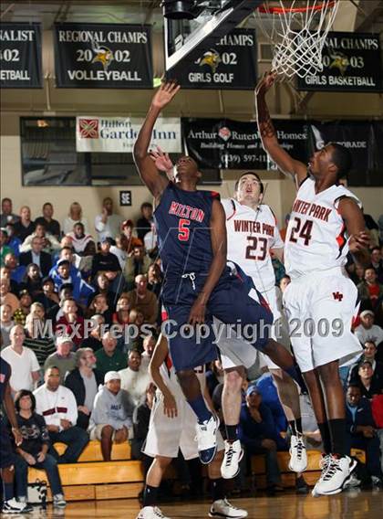 Thumbnail 2 in Winter Park vs. Milton (City of Palms Classic) photogallery.
