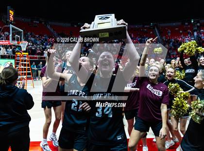 Thumbnail 2 in Lone Peak vs. Copper Hills (UHSAA 6A Final) photogallery.