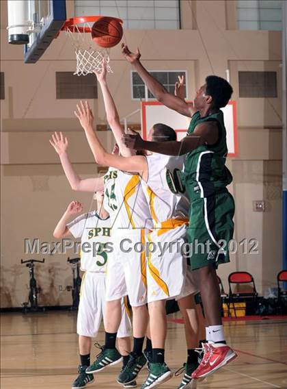 Thumbnail 2 in Sierra Pacific vs. Fairmont Prep (MaxPreps Holiday Classic) photogallery.