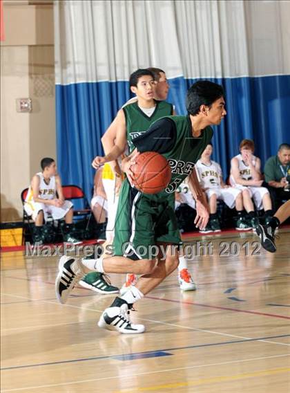 Thumbnail 2 in Sierra Pacific vs. Fairmont Prep (MaxPreps Holiday Classic) photogallery.