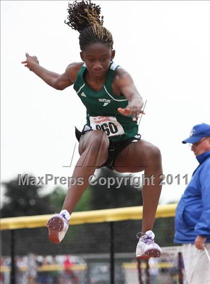 Thumbnail 2 in NYSPHSAA Track & Field Championships (Girls Long Jump) photogallery.
