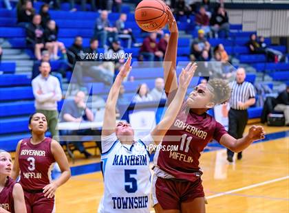 Thumbnail 3 in Governor Mifflin @ Manheim Township (PIAA Division III Round1) photogallery.