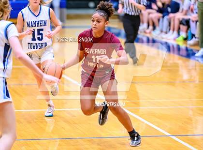Thumbnail 3 in Governor Mifflin @ Manheim Township (PIAA Division III Round1) photogallery.