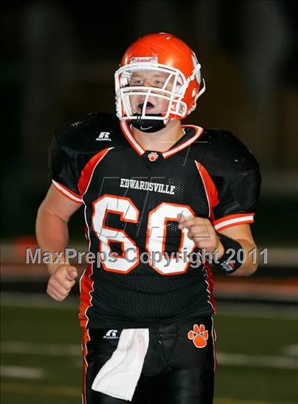 Thumbnail 2 in Edwardsville vs. Bogan photogallery.