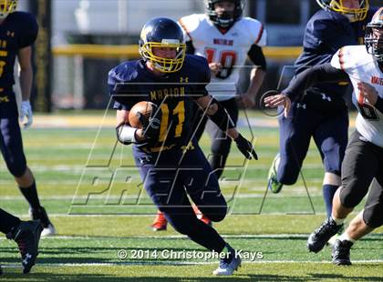 Thumbnail 1 in Waterloo @ Marion (IHSA Class 5A First Round Playoff) photogallery.