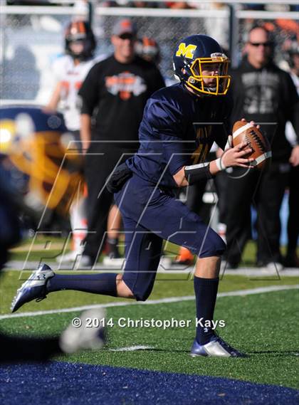 Thumbnail 3 in Waterloo @ Marion (IHSA Class 5A First Round Playoff) photogallery.