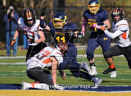 Thumbnail 2 in Waterloo @ Marion (IHSA Class 5A First Round Playoff) photogallery.
