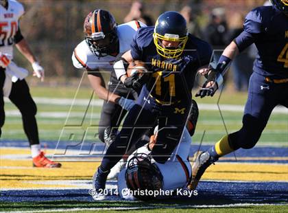 Thumbnail 1 in Waterloo @ Marion (IHSA Class 5A First Round Playoff) photogallery.