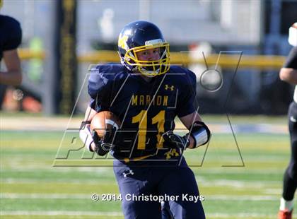 Thumbnail 3 in Waterloo @ Marion (IHSA Class 5A First Round Playoff) photogallery.