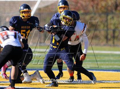 Thumbnail 2 in Waterloo @ Marion (IHSA Class 5A First Round Playoff) photogallery.