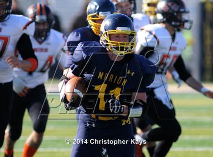 Thumbnail 3 in Waterloo @ Marion (IHSA Class 5A First Round Playoff) photogallery.