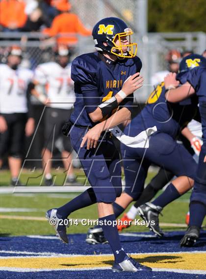 Thumbnail 2 in Waterloo @ Marion (IHSA Class 5A First Round Playoff) photogallery.