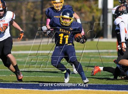 Thumbnail 2 in Waterloo @ Marion (IHSA Class 5A First Round Playoff) photogallery.
