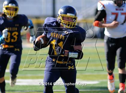 Thumbnail 2 in Waterloo @ Marion (IHSA Class 5A First Round Playoff) photogallery.