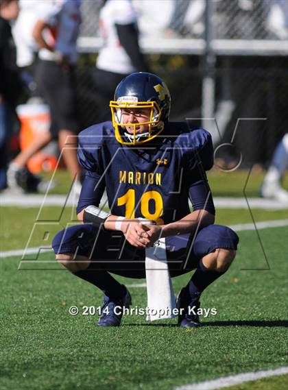 Thumbnail 3 in Waterloo @ Marion (IHSA Class 5A First Round Playoff) photogallery.