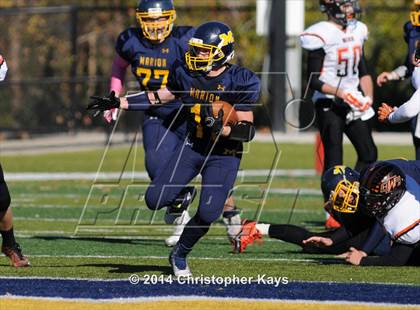 Thumbnail 3 in Waterloo @ Marion (IHSA Class 5A First Round Playoff) photogallery.